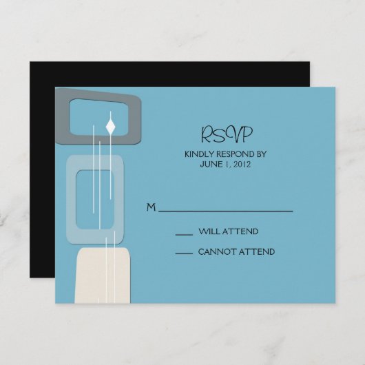 Carte de réponse Berlin : Pool (Devant / Derrière)