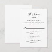 Carte de réponse bilingue vietnamien (Devant / Derrière)