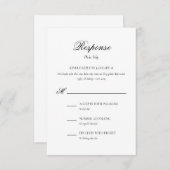 Carte de réponse bilingue vietnamienne (Devant / Derrière)