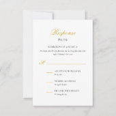 Carte de réponse bilingue vietnamienne en script (Devant)