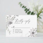 Carte de réponse botanique de cottage français rus (Debout devant)