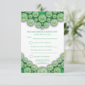 Carte de réponse coeur pour 12ème anniversaire de  (Debout devant)