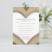 carte de réponse coeur pour 5ème anniversaire de m (Debout devant)