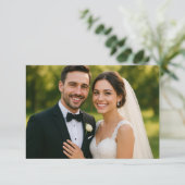 Carte de réponse d'analyse classique vers RSVP (Debout devant)