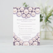 Carte de réponse de 30e anniversaire de mariage pe (Debout devant)