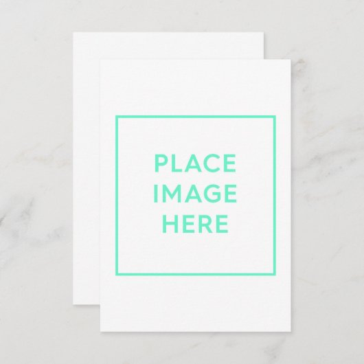 Carte de réponse de 3,5 po x 5 po (Devant / Derrière)