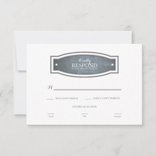 Carte de réponse de badge de tableau de bord (Devant)