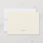 Carte de réponse de bande (Dos)