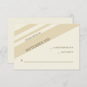 Carte de réponse de bande (Devant / Derrière)