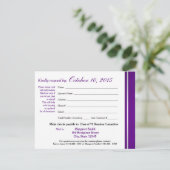 Carte de réponse de la bande de Varsity Reunion de (Debout devant)