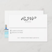 Carte de réponse de l'horizon de Chicago (Devant / Derrière)