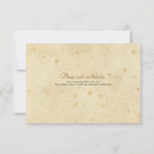 Carte de réponse de l'onglet Billets vintages (Dos)