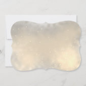 Carte de réponse de mariage Magnolia Chic Élégant (Dos)