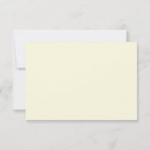 Carte de réponse de mariage RSVP // Collection élé (Dos)