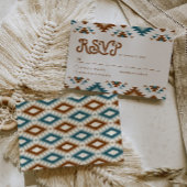 Carte de réponse de mariage sud-ouest