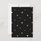 Carte de réponse de mariage "Taco Bout Love" avec  (Dos)