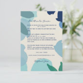 Carte de réponse de rappel d'invitation de mariage (Debout devant)