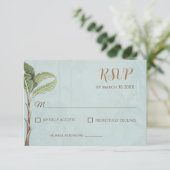 Carte de réponse des mariages indiens (Debout devant)