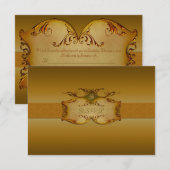 Carte de réponse des Rouleaux de bronze (Devant / Derrière)