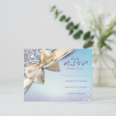 Carte de réponse d'invitation du Bat mitzvah DEVIN (Debout devant)