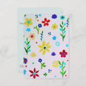 Carte de réponse du Bat mitzvah de barre RSVP (Devant / Derrière)