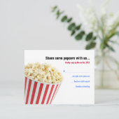 Carte de réponse du Bat mitzvah de la barre HOLLYW (Debout devant)