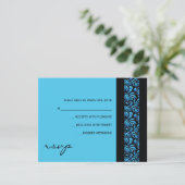 Carte de réponse du Bat mitzvah de la collection M (Debout devant)