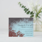 Carte de réponse du Bat mitzvah du bar FRANÇAIS PA (Debout devant)