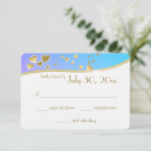 Carte de réponse du Bat mitzvah Love Songs (Debout devant)