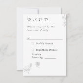 Carte de réponse du Mariage catholique de l'unité  (Devant)