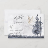 Carte de réponse du Mariage de la forêt de la Chou (Devant)