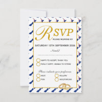 Carte de réponse du Mariage de la NOUVELLE-ZÉLANDE