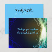 Carte de réponse du Mariage juif (Devant / Derrière)