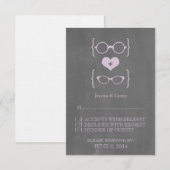 Carte de réponse du tableau de bord des lunettes d (Devant / Derrière)