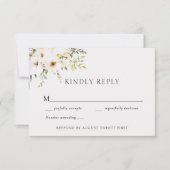 Carte de réponse écologique et Mariage ivoire (Devant)