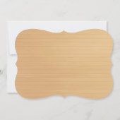 Carte de réponse en bocaux en verre rose rustique (Dos)