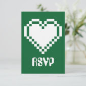 Carte de réponse en mode multijoueur en vert (Debout devant)