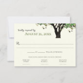 Carte de réponse étoile de David pour Bar Mitzvah (Devant)