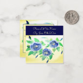 Carte de réponse faire-part de mariage (Devant/Arrière en situation)