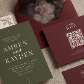 Carte de réponse florale lunatique Code QR
