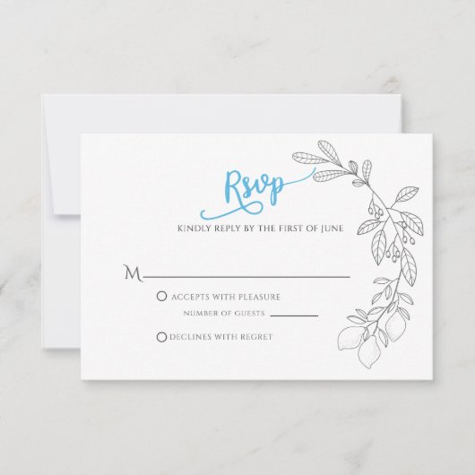 Carte de réponse George (Devant)