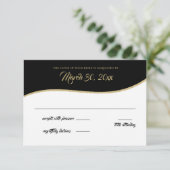 Carte de réponse Gold Multi Baseball (Debout devant)