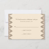 Carte de réponse Henna (Devant)