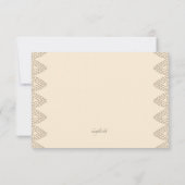 Carte de réponse Henna (Dos)