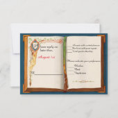 Carte de réponse Mariage Fairytale (Devant)