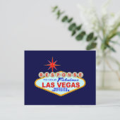 Carte de réponse Mariage Las Vegas (carte postale) (Debout devant)