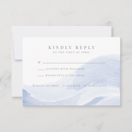 Carte de réponse Ocean Waves (Devant)