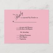 Carte de réponse personnalisée Koi FIsh (Dos)