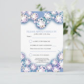 Carte de réponse pour 3ème anniversaire de mariage (Debout devant)