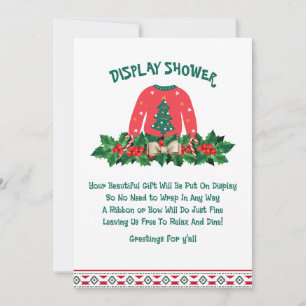 Carte de réponse pour Baby Shower Pull Uggy d'Hive